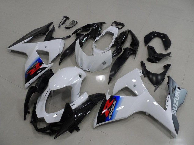 Discount 2009-2016 White Silver Suzuki GSXR 1000 K9 Motorcycle Fairing Kit UK Discount 2009-2016 White Silver Suzuki GSXR 1000 K9 Motorcycle Fairing Kit UK