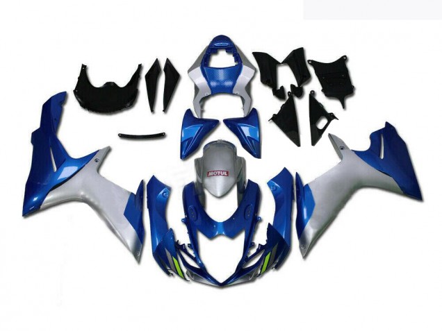 Discount 2011-2021 Blue Silver Suzuki GSXR 600/750 Motorcycle Fairings UK Discount 2011-2021 Blue Silver Suzuki GSXR 600/750 Motorcycle Fairings UK