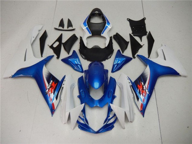 Discount 2011-2021 Blue White Suzuki GSXR 600/750 Motorcycle Replacement Fairings UK Discount 2011-2021 Blue White Suzuki GSXR 600/750 Motorcycle Replacement Fairings UK