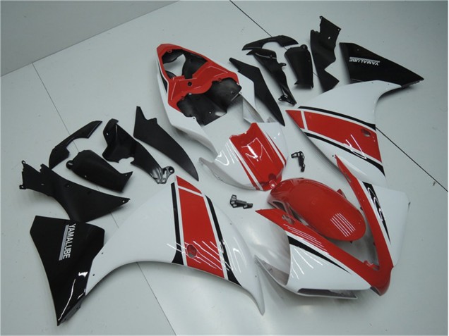 Discount 2012-2014 White Red Black Yamaha YZF R1 Motorcylce Fairings UK Discount 2012-2014 White Red Black Yamaha YZF R1 Motorcylce Fairings UK