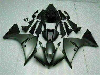 Discount 2012-2014 Grey Black Yamaha YZF R1 Moto Fairings UK