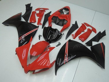 Discount 2012-2014 Red Black Yamaha YZF R1 Replacement Motorcycle Fairings UK