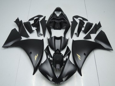 Discount 2012-2014 Matte Black Sticker Yamaha YZF R1 Motorcycle Bodywork UK