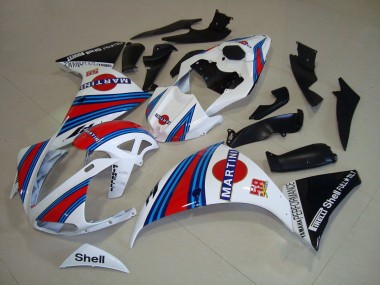 Discount 2012-2014 White Black Martini Yamaha YZF R1 Replacement Fairings UK