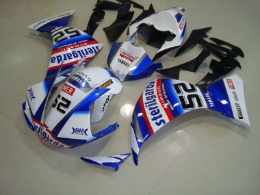 Discount 2012-2014 White Black Sterilgarda Yamaha YZF R1 Motorcylce Fairings UK