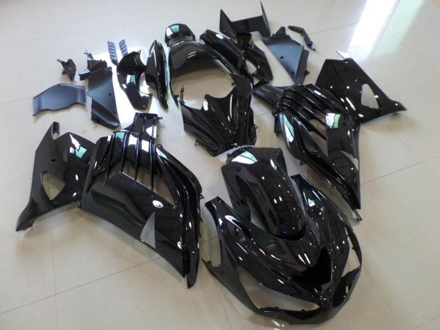 Discount 2012-2021 Glossy Black Kawasaki ZX14R ZZR1400 Motorbike Fairing Kits UK Discount 2012-2021 Glossy Black Kawasaki ZX14R ZZR1400 Motorbike Fairing Kits UK
