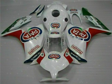 Discount 2012-2016 Red White PATA Honda CBR1000RR Motorcycle Fairings Kits UK