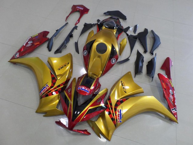 Discount 2012-2016 Gold and Dark Red Honda CBR1000RR Motor Fairings UK