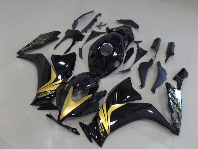 Discount 2012-2016 Glossy Black Gold Sticker Honda CBR1000RR Bike Fairings UK Discount 2012-2016 Glossy Black Gold Sticker Honda CBR1000RR Bike Fairings UK