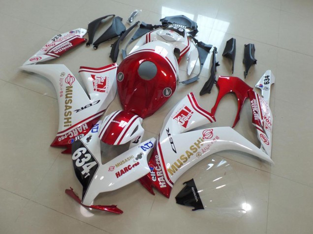 Discount 2012-2016 Red Musashi Honda CBR1000RR Bike Fairing UK Discount 2012-2016 Red Musashi Honda CBR1000RR Bike Fairing UK