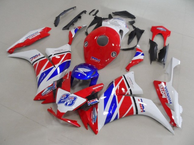 Discount 2012-2016 Red White Blue HRC 23 Honda CBR1000RR Replacement Motorcycle Fairings UK Discount 2012-2016 Red White Blue HRC 23 Honda CBR1000RR Replacement Motorcycle Fairings UK