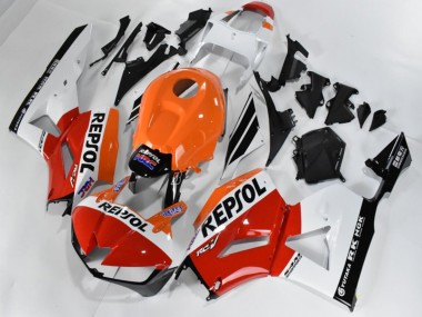 Discount 2013-2021 Red White Orange Repsol Honda CBR600RR Motorcycle Fairings Kit UK