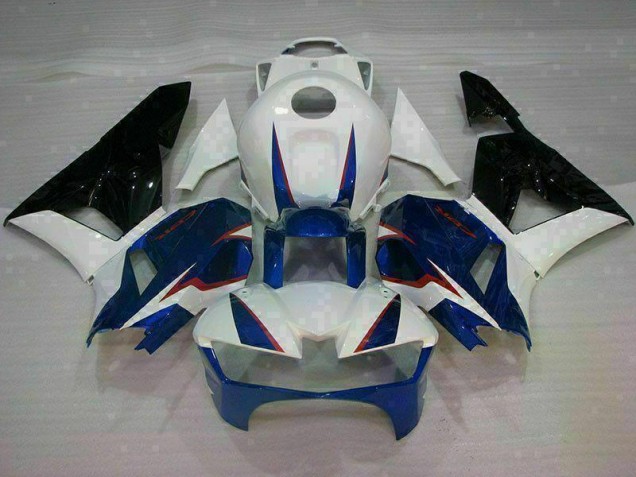 Discount 2013-2021 Blue White Honda CBR600RR Motorcycle Fairings UK