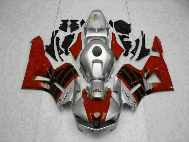 Discount 2013-2021 Red Silver Honda CBR600RR Motorcycle Fairing Kits UK