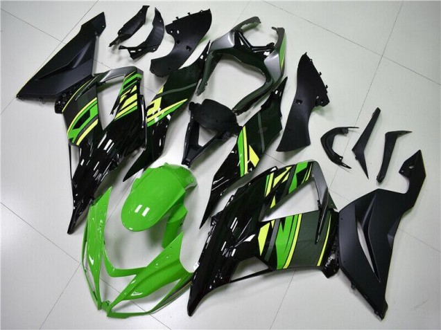 Discount 2013-2018 Green Black Kawasaki ZX6R Replacement Fairings UK Discount 2013-2018 Green Black Kawasaki ZX6R Replacement Fairings UK