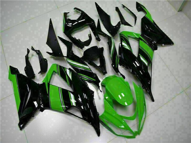 Discount 2013-2018 Black Green Kawasaki ZX6R Motor Fairings UK Discount 2013-2018 Black Green Kawasaki ZX6R Motor Fairings UK