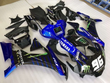 Discount 2015-2019 Monster Energy Yamaha YZF R1 Motor Bike Fairings UK