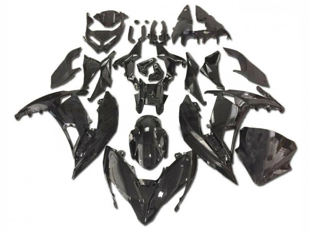 Discount 2017-2019 Glossy Black Kawasaki EX650 Bike Fairing Kit UK Discount 2017-2019 Glossy Black Kawasaki EX650 Bike Fairing Kit UK