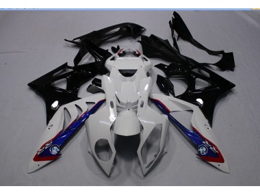 Discount 2009-2014 White Black Blue BMW S1000RR Motorcycle Fairing Kit UK