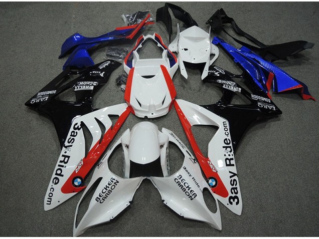 Discount 2009-2014 White Blue Red BMW S1000RR Bike Fairings UK Discount 2009-2014 White Blue Red BMW S1000RR Bike Fairings UK