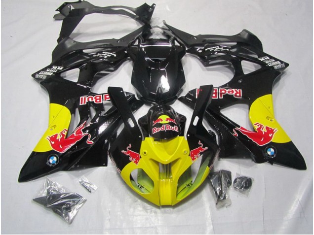 Discount 2009-2014 Yellow Black RedBull BMW S1000RR Motorbike Fairing Kits UK Discount 2009-2014 Yellow Black RedBull BMW S1000RR Motorbike Fairing Kits UK