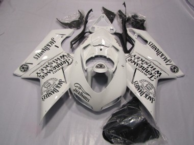 Discount 2007-2014 White Jack Daniels Ducati 1098 Motor Fairings UK