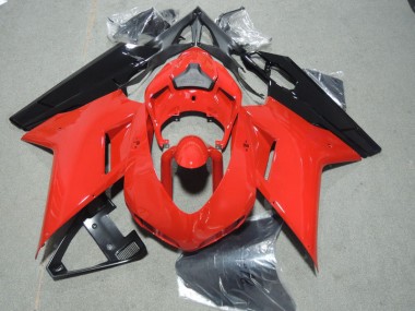 Discount 2007-2014 Red Black Ducati 1098 Motorcycle Fairing UK