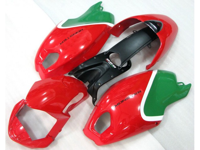 Discount 2008-2012 Red Green Monster Ducati Monster 696 Motorcycle Replacement Fairings UK Discount 2008-2012 Red Green Monster Ducati Monster 696 Motorcycle Replacement Fairings UK
