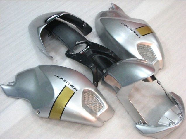 Discount 2008-2012 Black Silver Monster Ducati Monster 696 Motorcycle Fairings Kit UK Discount 2008-2012 Black Silver Monster Ducati Monster 696 Motorcycle Fairings Kit UK