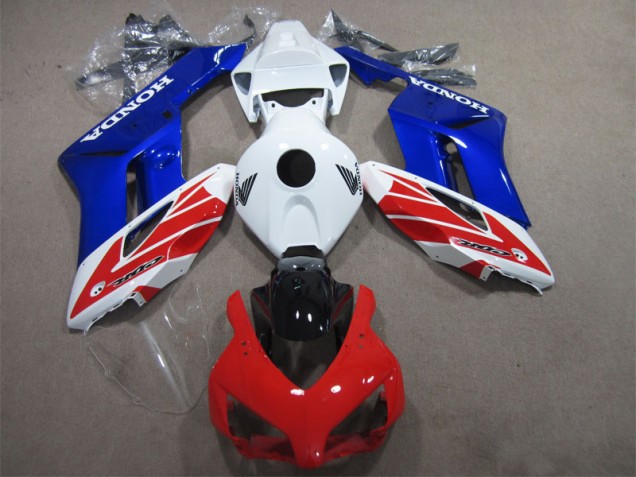 Discount 2004-2005 White Red Blue Honda CBR1000RR Motorcycle Fairing Kit UK Discount 2004-2005 White Red Blue Honda CBR1000RR Motorcycle Fairing Kit UK