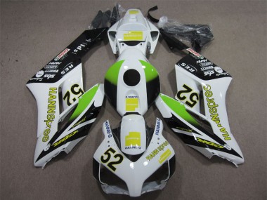 Discount 2004-2005 White Green Hannspree 52 Honda CBR1000RR Replacement Motorcycle Fairings UK