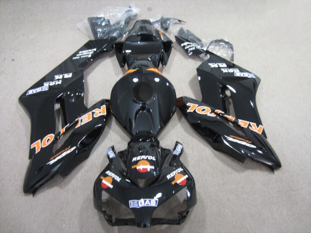 Discount 2004-2005 Black Orange Repsol Honda CBR1000RR Bike Fairing Kit UK Discount 2004-2005 Black Orange Repsol Honda CBR1000RR Bike Fairing Kit UK