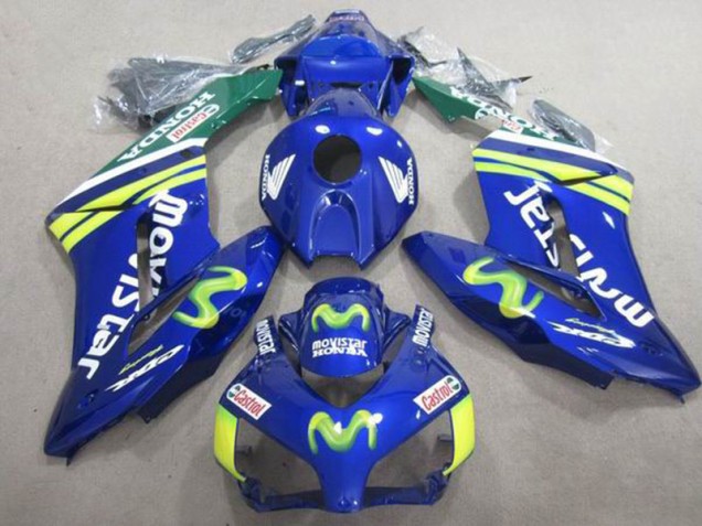 Discount 2004-2005 Blue Movistar Castrol Honda CBR1000RR Motorbike Fairing UK Discount 2004-2005 Blue Movistar Castrol Honda CBR1000RR Motorbike Fairing UK