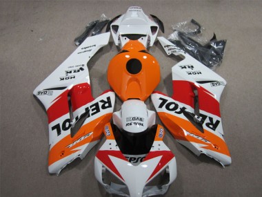 Discount 2004-2005 White Orange Repsol Honda CBR1000RR Moto Fairings UK