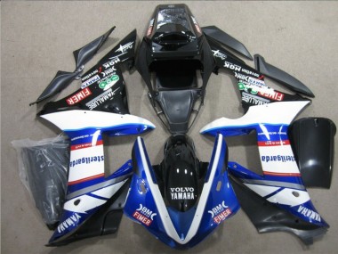 Discount 2004-2005 Black White Blue Sterilgarda Volvo Honda CBR1000RR Motorcycle Fairings Kit UK