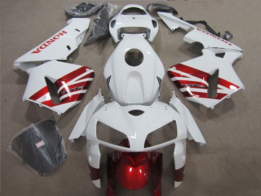 Discount 2004-2005 White Red Black Honda CBR1000RR Motor Bike Fairings UK