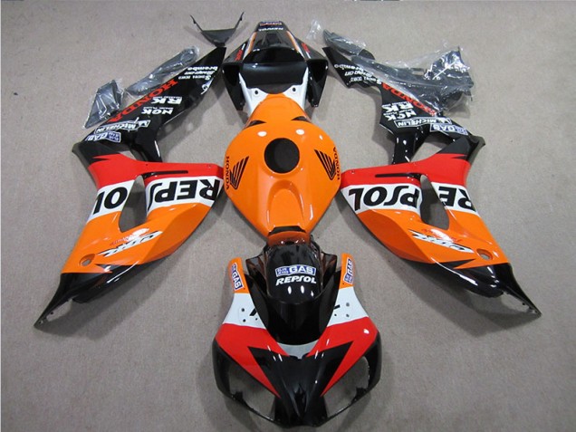 Discount 2006-2007 Orange Repsol Honda CBR1000RR Motorcyle Fairings UK Discount 2006-2007 Orange Repsol Honda CBR1000RR Motorcyle Fairings UK