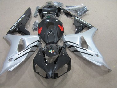 Discount 2006-2007 Black Silver Red Decal Honda CBR1000RR Motorbike Fairings UK