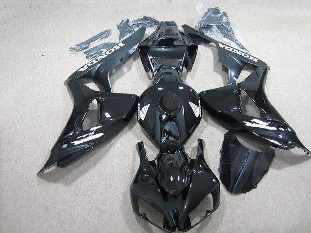 Discount 2006-2007 Black White Decal Honda CBR1000RR Motorcycle Fairing Kits UK Discount 2006-2007 Black White Decal Honda CBR1000RR Motorcycle Fairing Kits UK