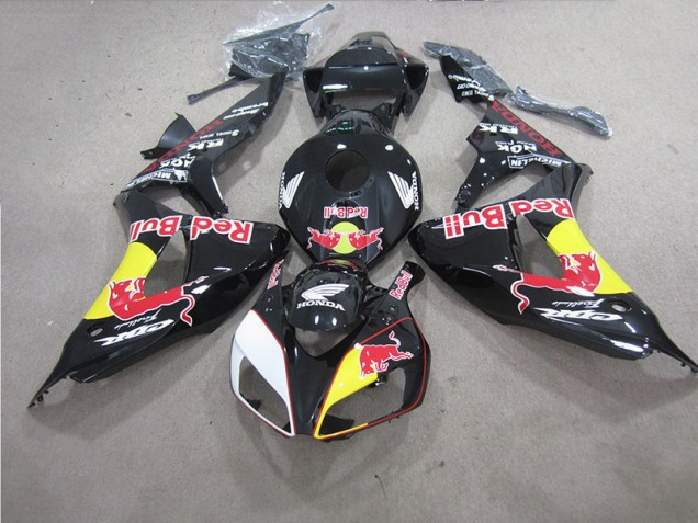 Discount 2006-2007 Black Red Bull Honda CBR1000RR Bike Fairings UK Discount 2006-2007 Black Red Bull Honda CBR1000RR Bike Fairings UK