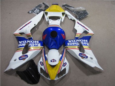 Discount 2006-2007 White Blue Rothmans Honda CBR1000RR Motor Bike Fairings UK