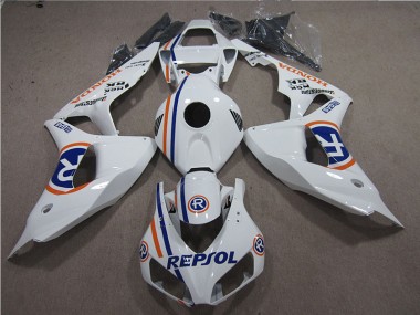 Discount 2006-2007 White Blue Repsol Honda CBR1000RR Bike Fairing Kit UK