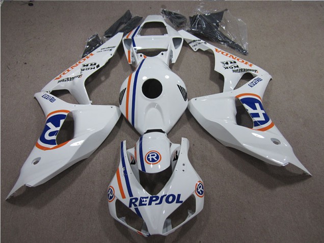 Discount 2006-2007 White Blue Repsol Honda CBR1000RR Bike Fairing Kit UK Discount 2006-2007 White Blue Repsol Honda CBR1000RR Bike Fairing Kit UK