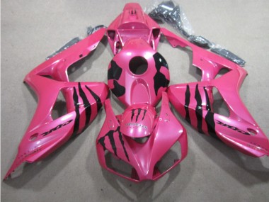 Discount 2006-2007 Pink Black Monster Honda CBR1000RR Motor Fairings UK