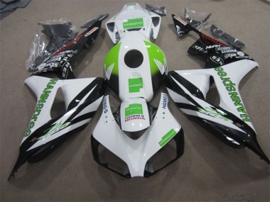Discount 2006-2007 White Green Hannspree Honda CBR1000RR Motorcycle Fairing UK