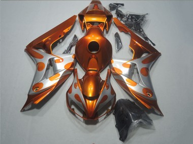 Discount 2006-2007 Orange Honda CBR1000RR Motorcycle Replacement Fairings UK