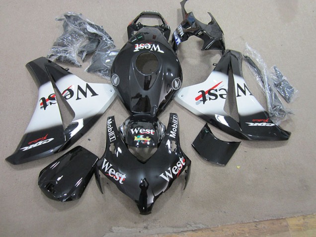 Discount 2008-2011 Black West Honda CBR1000RR Bike Fairings UK Discount 2008-2011 Black West Honda CBR1000RR Bike Fairings UK