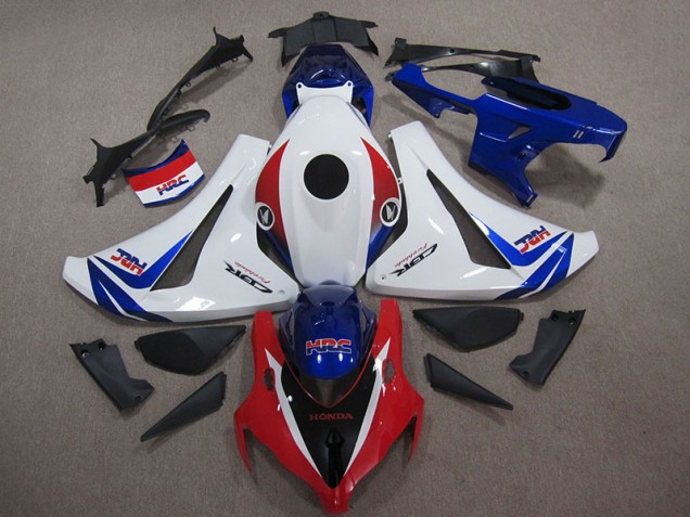 Discount 2008-2011 White Blue Red HRC Honda CBR1000RR Motor Bike Fairings UK Discount 2008-2011 White Blue Red HRC Honda CBR1000RR Motor Bike Fairings UK