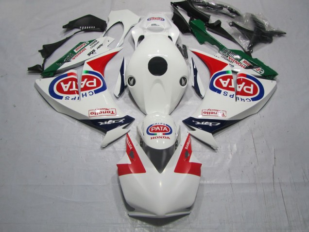 Discount 2012-2016 Red White PATA Honda CBR1000RR Motorcycle Fairings Kit UK Discount 2012-2016 Red White PATA Honda CBR1000RR Motorcycle Fairings Kit UK