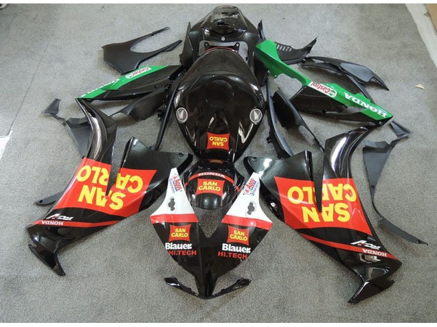 Discount 2012-2016 Black Red Yellow San Carlo Honda CBR1000RR Motorbike Fairings UK Discount 2012-2016 Black Red Yellow San Carlo Honda CBR1000RR Motorbike Fairings UK